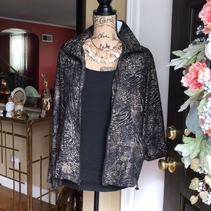 J.M ANIMAL PRINT SWEATER